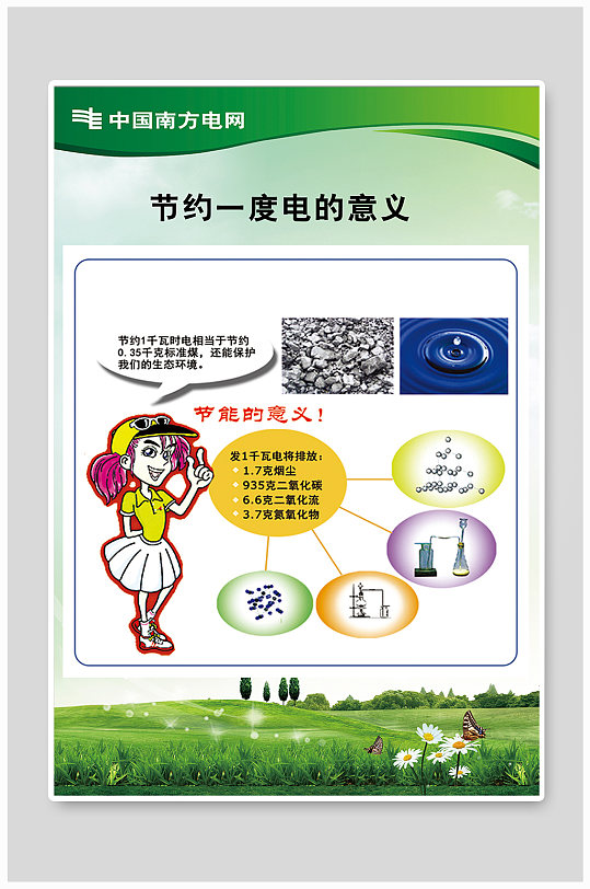 节约一度电的意义