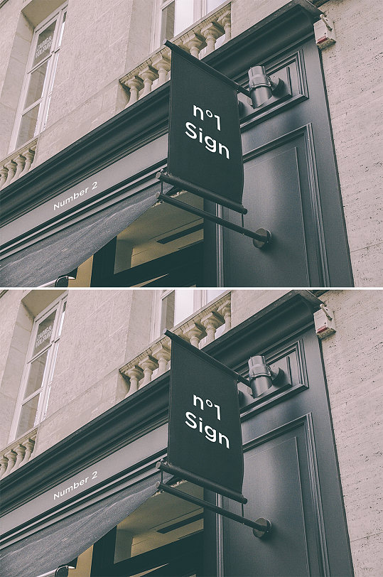 国外门头卡布灯箱效果设计制作