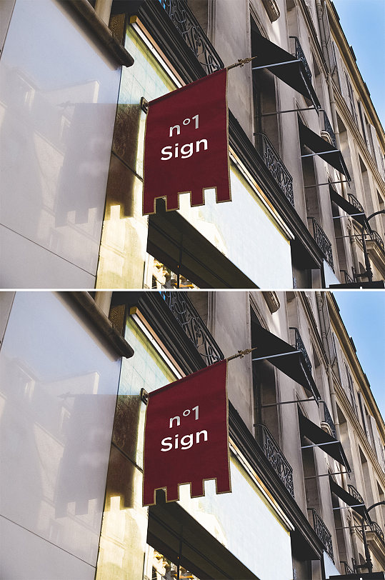 门头吊旗制作效果设计