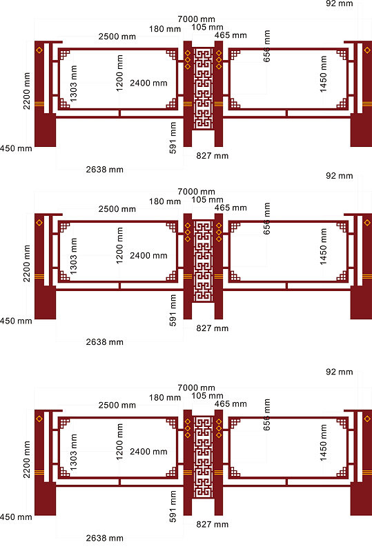 户外橱窗设计制作-众图网