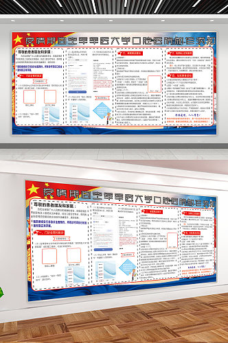 口腔医院宣传展板