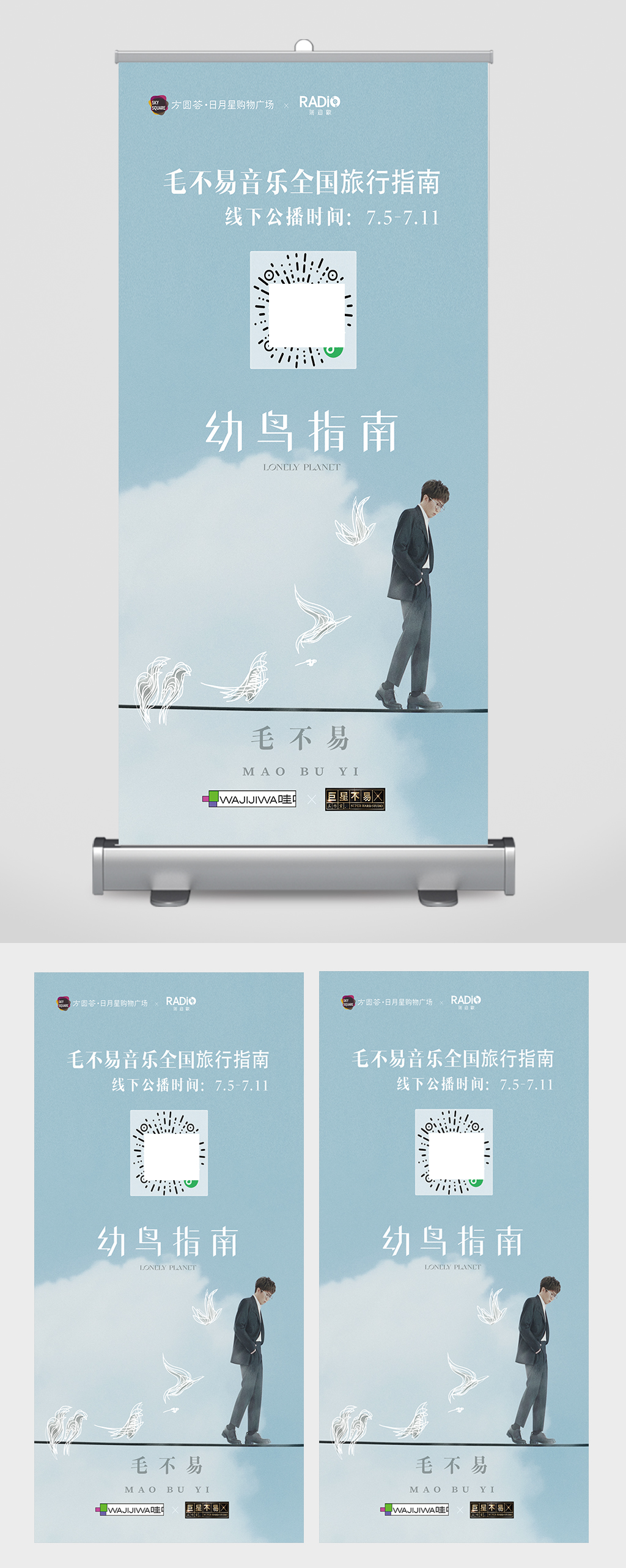 毛不易幼鸟指南封面素材