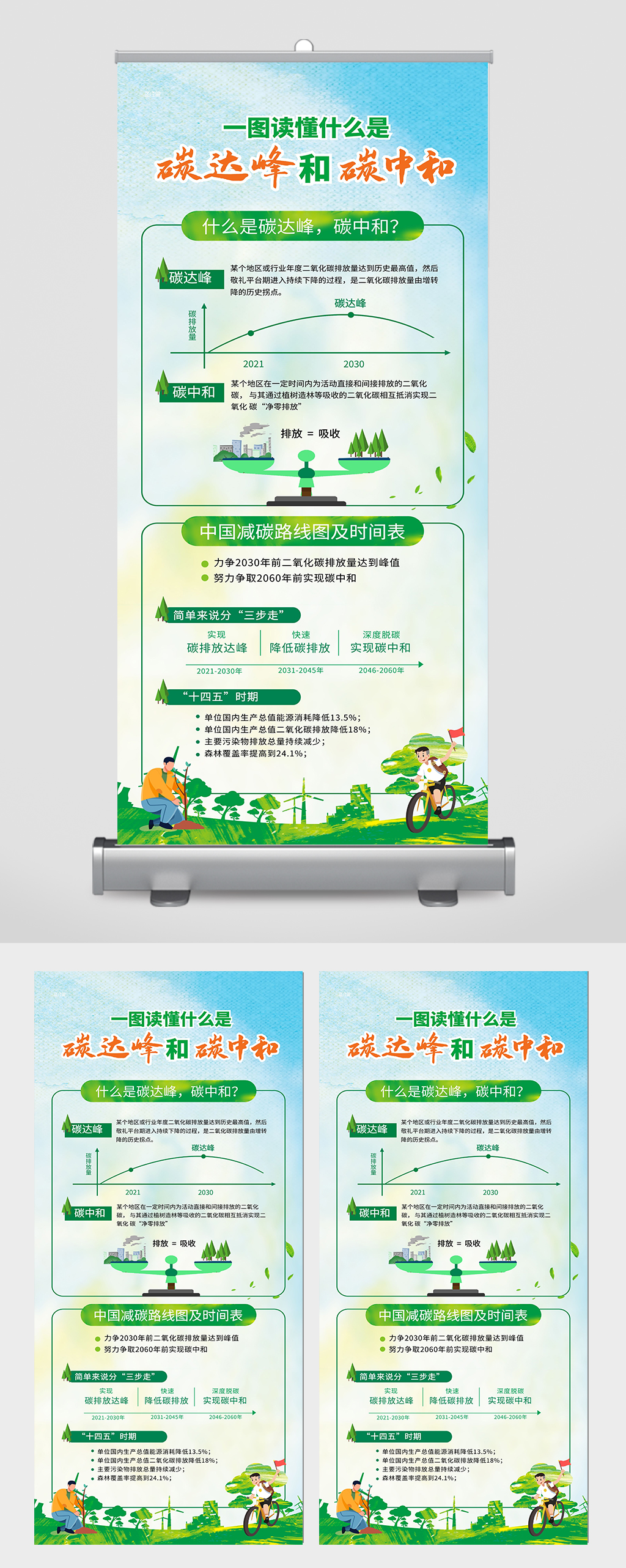 一图读懂什么是宣传展板素材