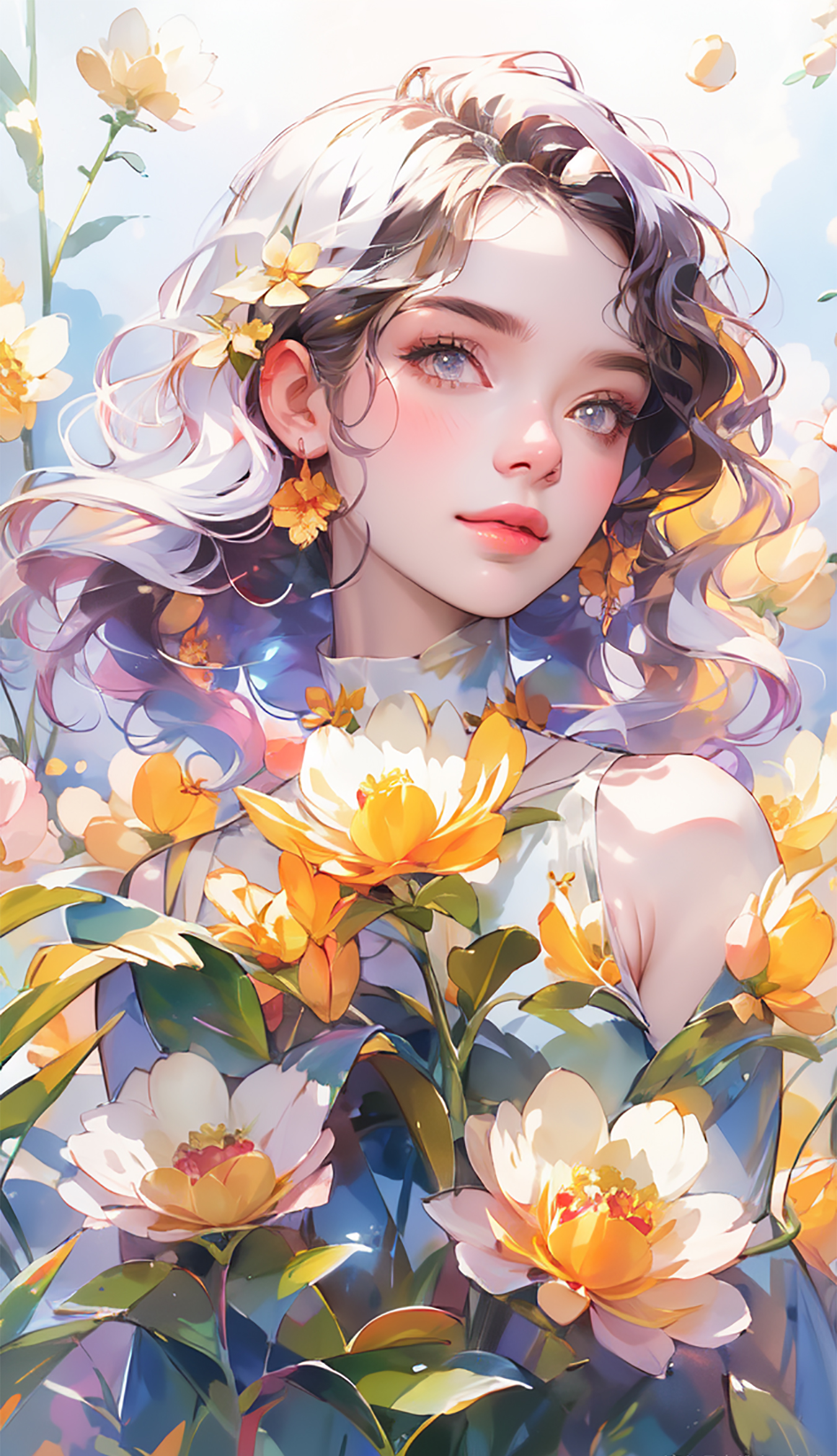 卡通动漫手绘插画素材