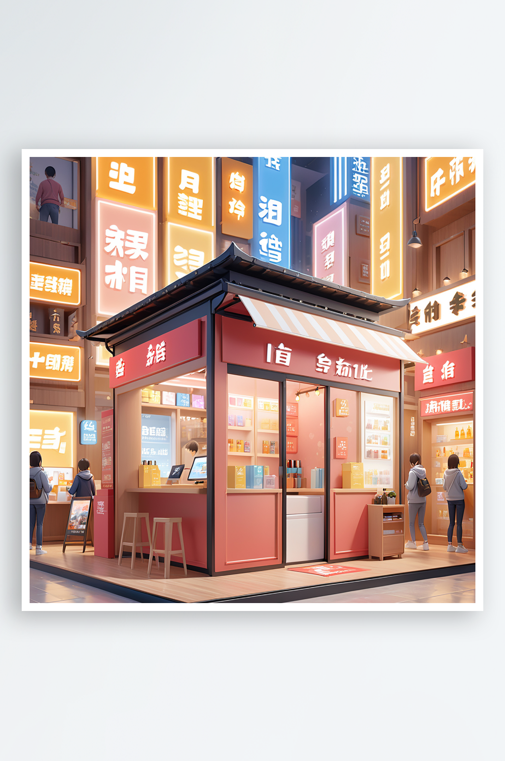 3D渲染C4D電商圖片素材