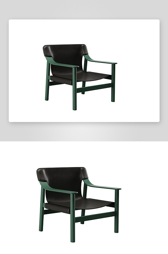 沙发椅单人模型传统-众图网