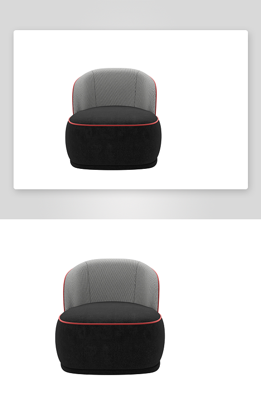 沙发椅单人模型97-众图网