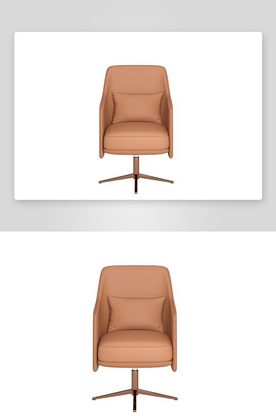 沙发椅单人模型105-众图网