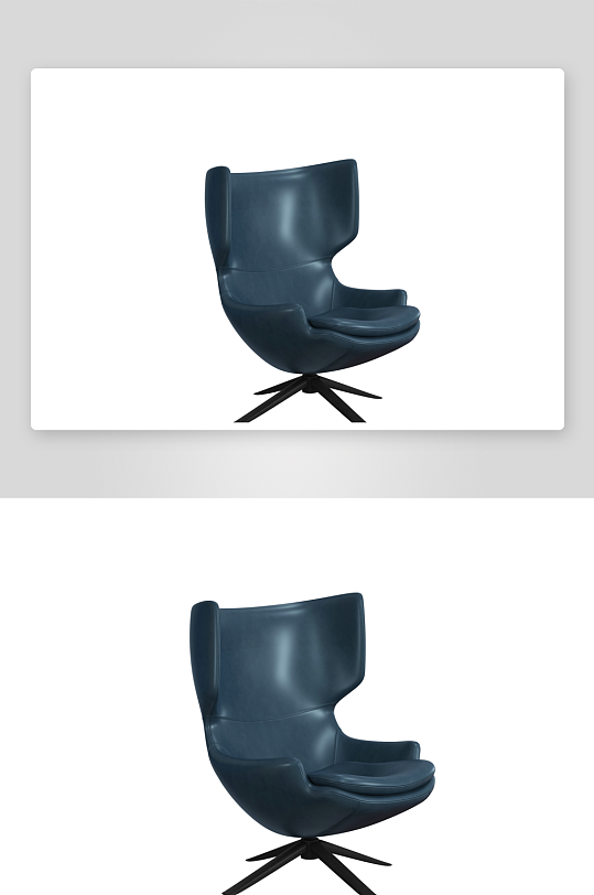 现代风沙发椅单人模型-众图网