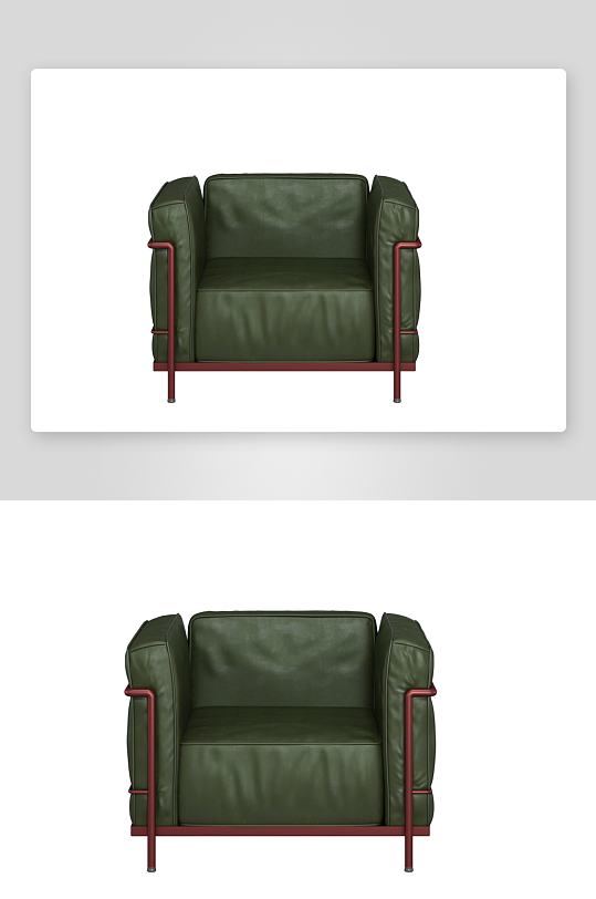 现代风沙发椅单人模型-众图网