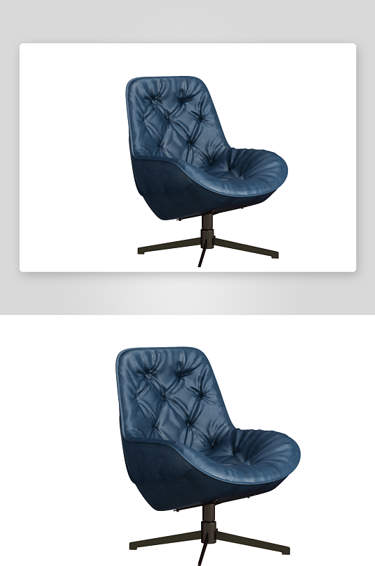 现代风沙发椅单人模型-众图网