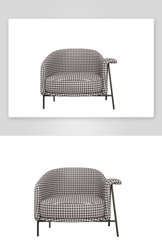 现代风沙发椅单人模型淳朴-众图网