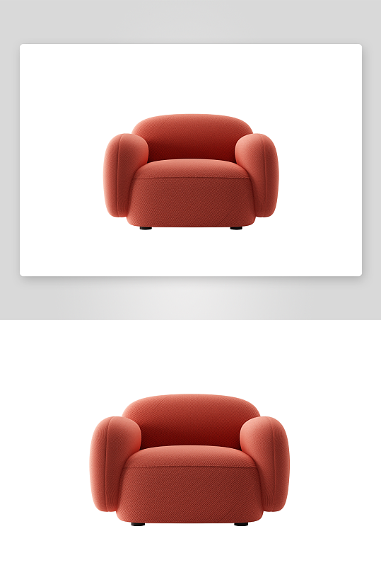 现代沙发椅单人模型-众图网
