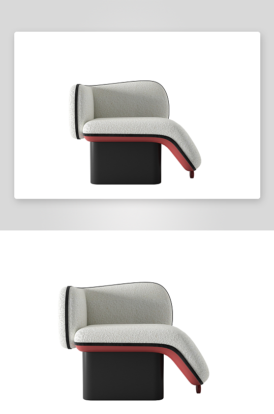 沙发椅单人模型特别-众图网