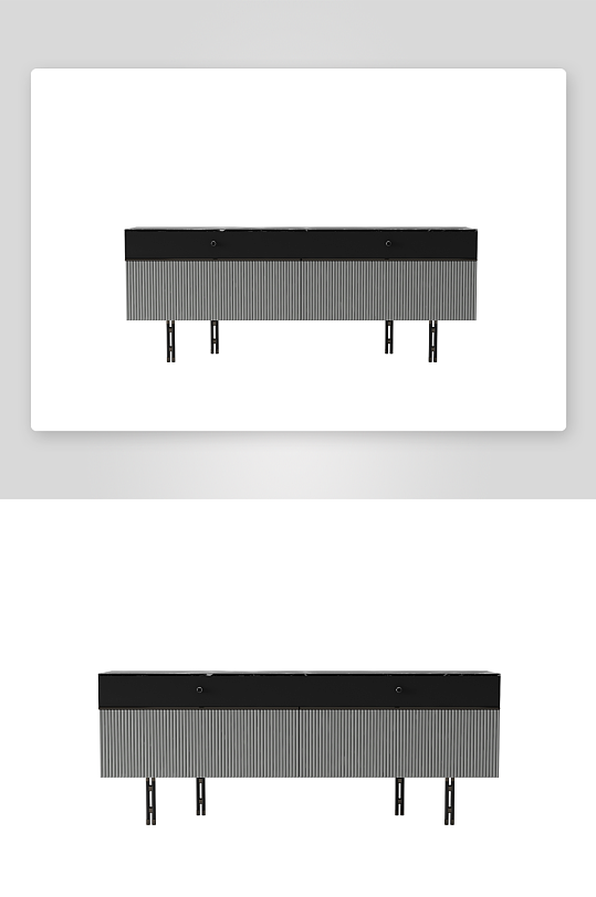 沙发椅单人模型长方形-众图网