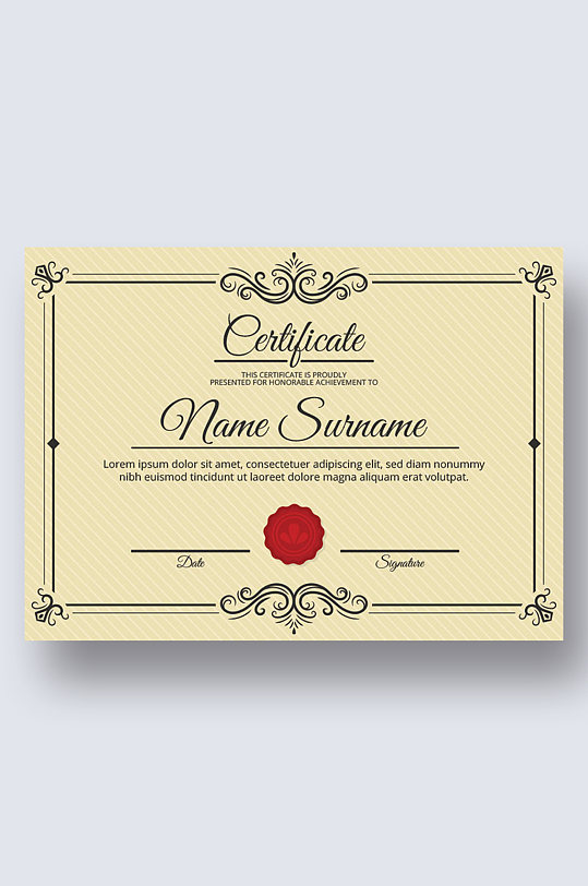荣誉证书荣誉证优秀员工最佳员工证书