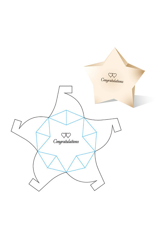 ai包装盒刀版图设计盒型展开图模切刀模刀线模板-众图网