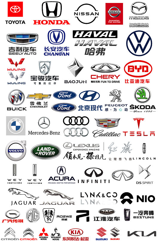 汽车标志logo合集