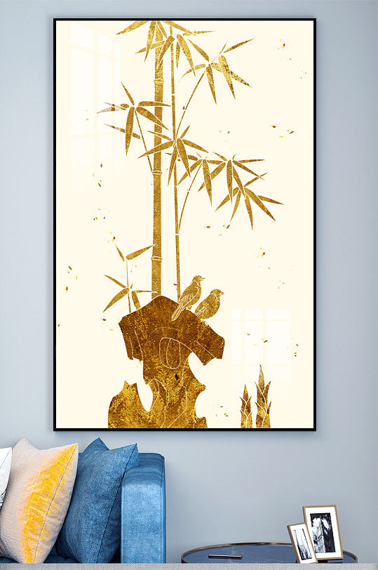 汇报ppt金色蝴蝶竹子鸟装饰画立即下载鸟竹子木桥红蓝唯美卡通情人