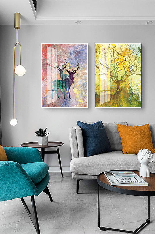 手绘水彩挂画图片-手绘水彩挂画素材-手绘水彩挂画模板下载-众图网