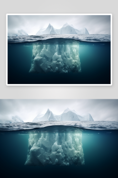 创意高清冰块摄影图片