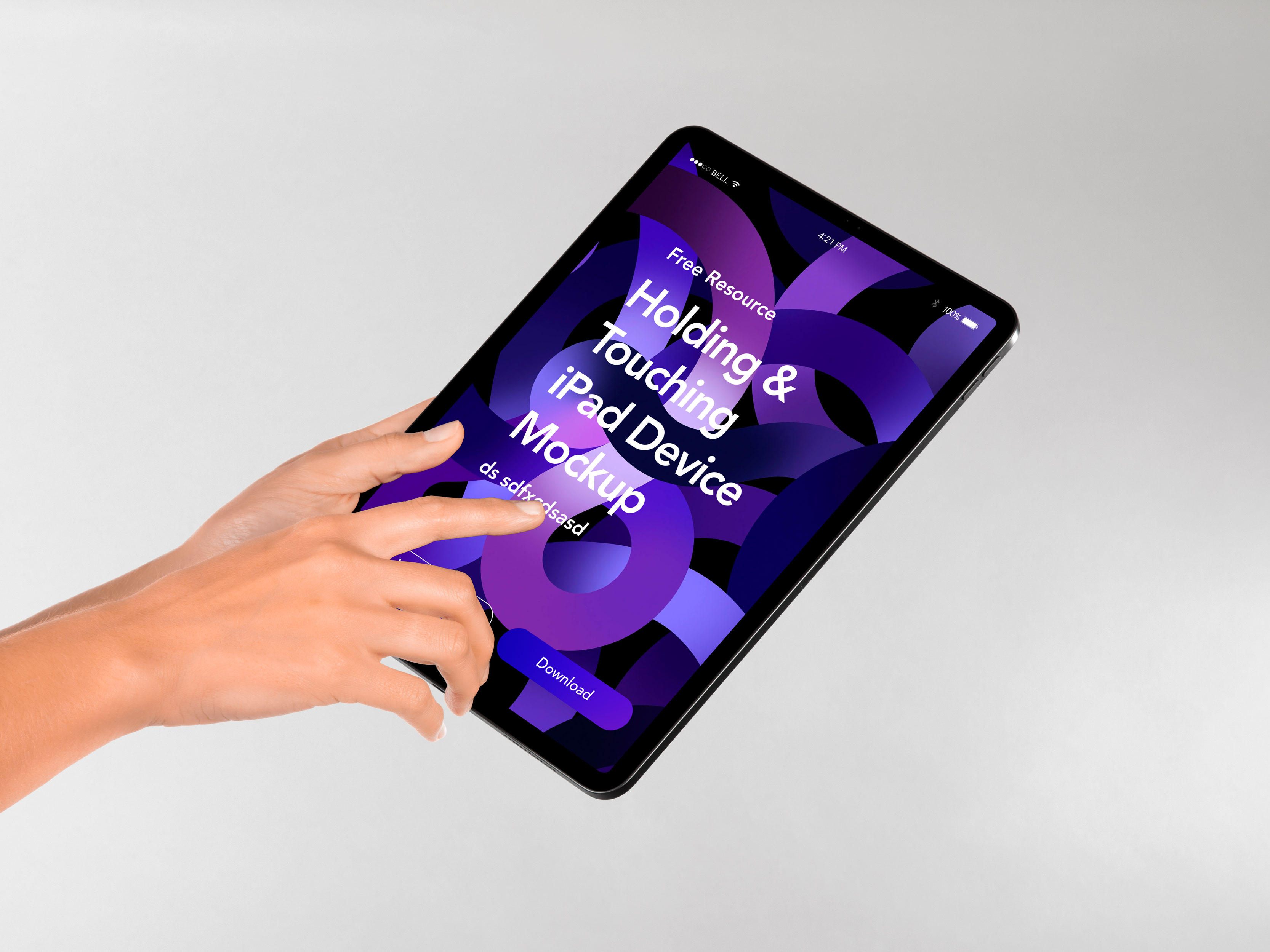 iPad效果图屏幕样机素材