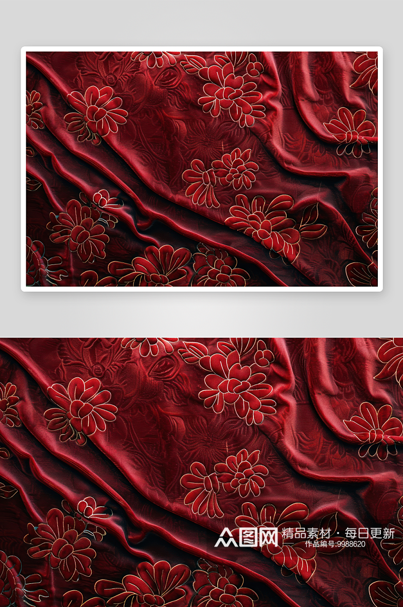 高档古典丝绸布纹背景素材