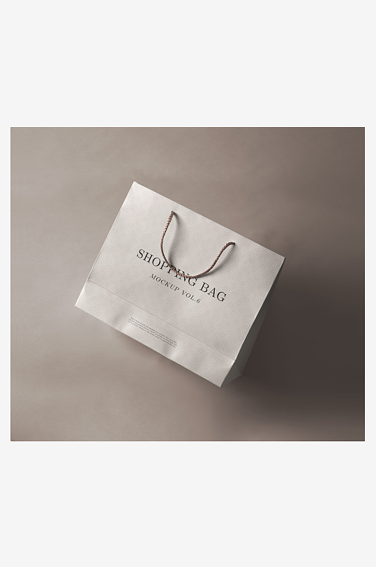 手提袋样机效果展示-众图网