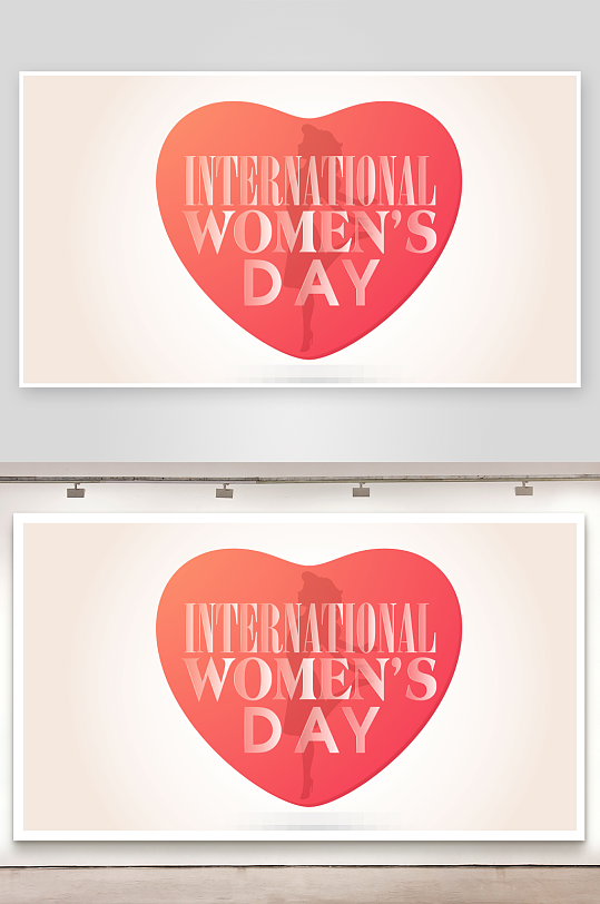 矢量手绘妇女节插画-众图网