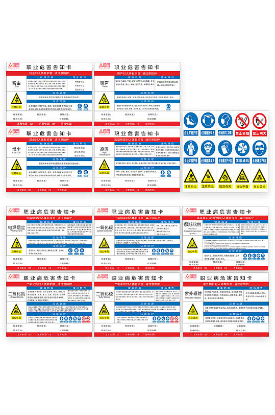 职业病危害告知卡