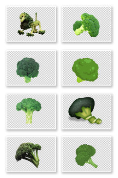 绿色蔬菜西蓝花花菜