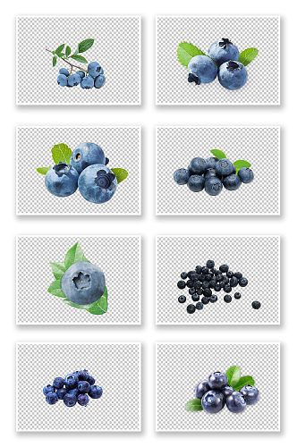 美味的蓝莓水果食物