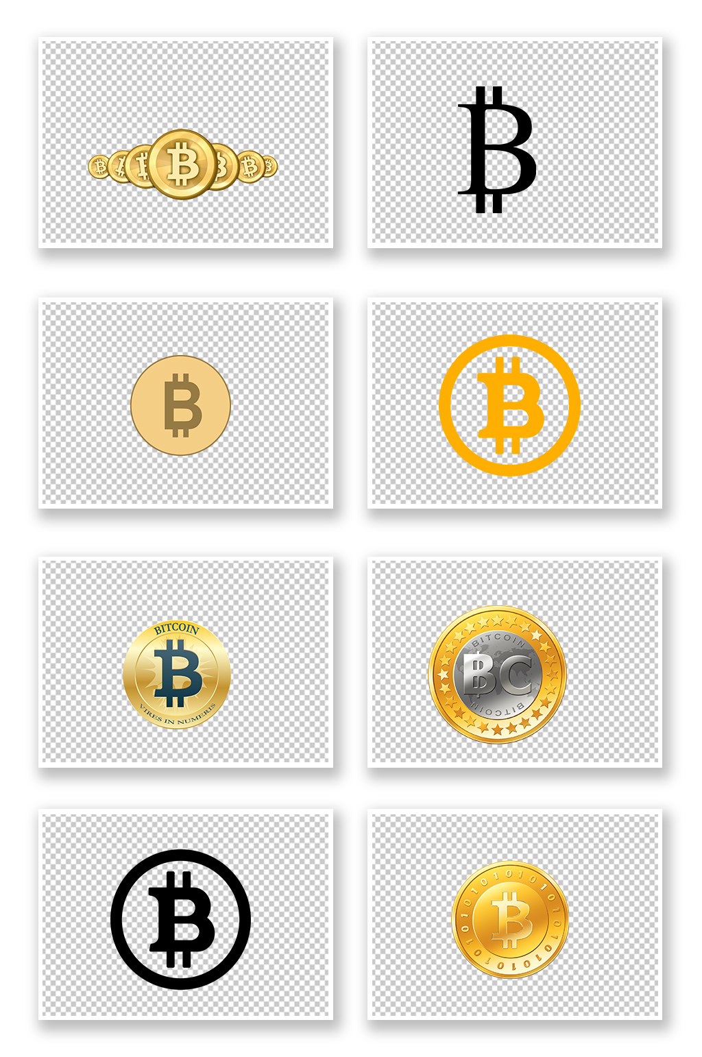 数字货币比特币金融素材