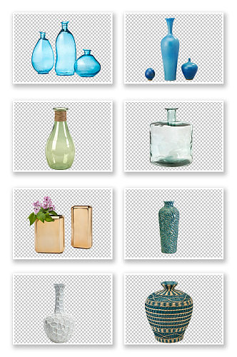 陶瓷玻璃花瓶装饰免扣