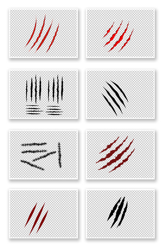 抓痕图片-抓痕素材下载-众图网