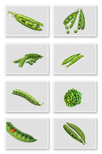 健康蔬菜豌豆实拍