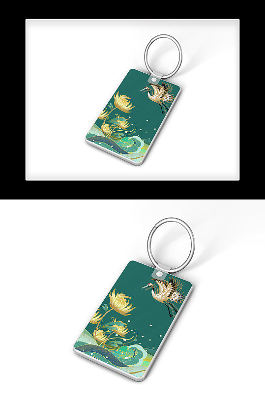 钥匙扣创意挂件饰品样机