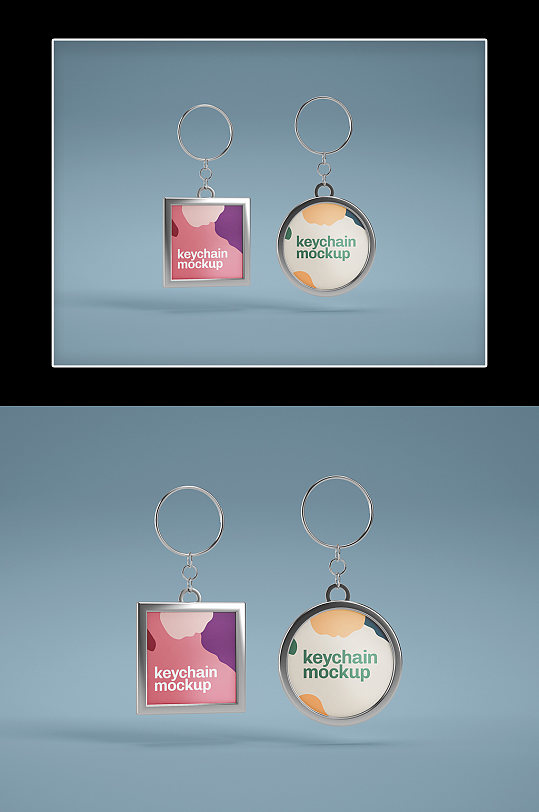 钥匙扣挂件饰品样机