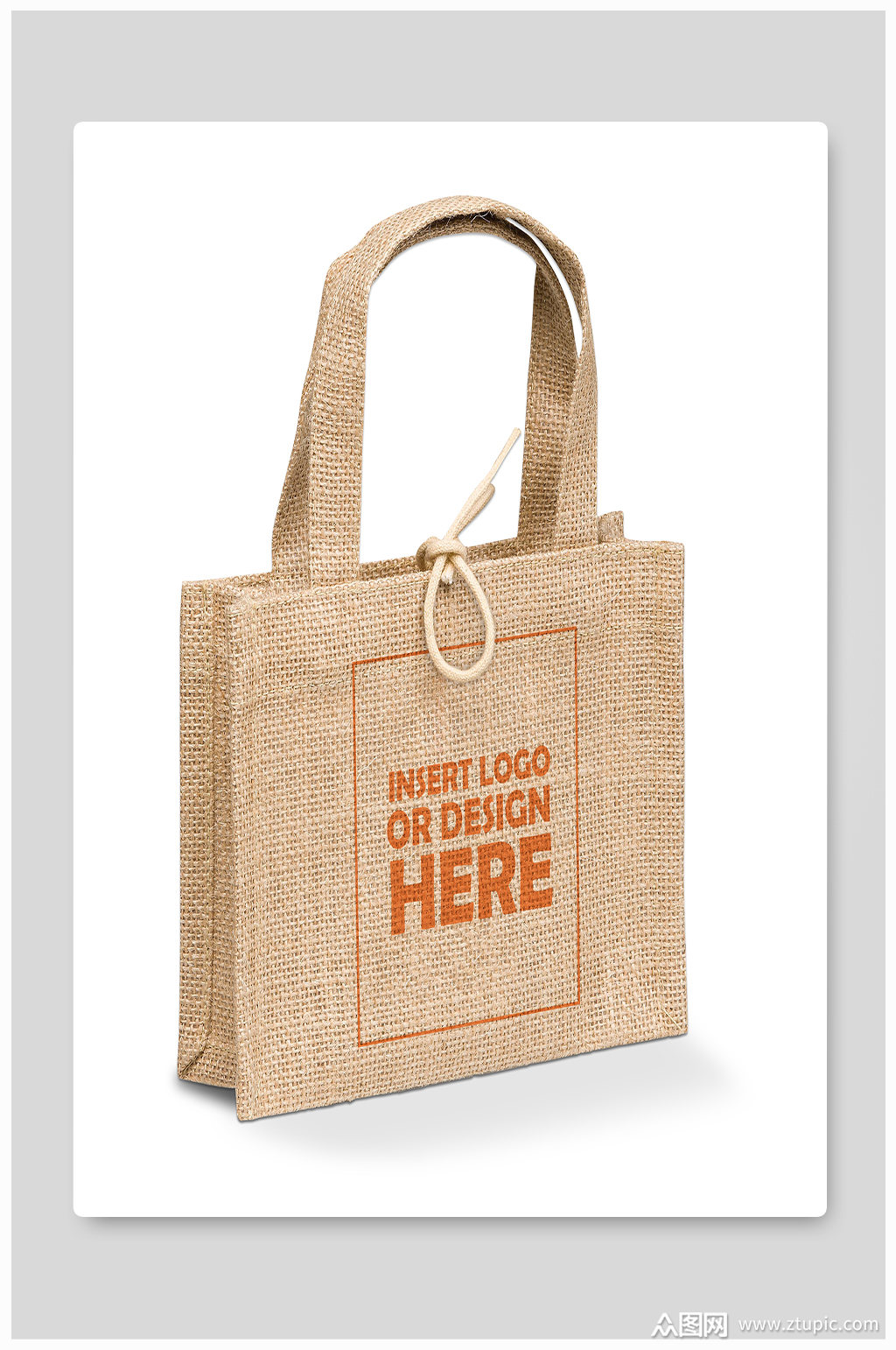 帆布手提袋袋子效果图样机模板下载-编号2771242-众图网