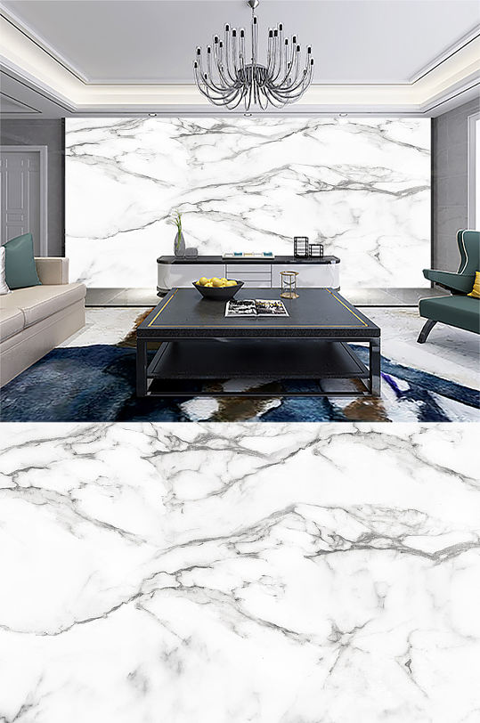 高清大理石纹理背景墙-众图网