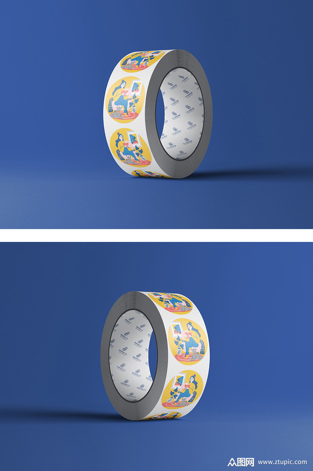 胶带效果图办公用品样机