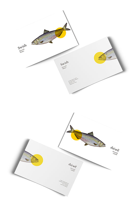 明信片邀请函卡片效果图样机-众图网