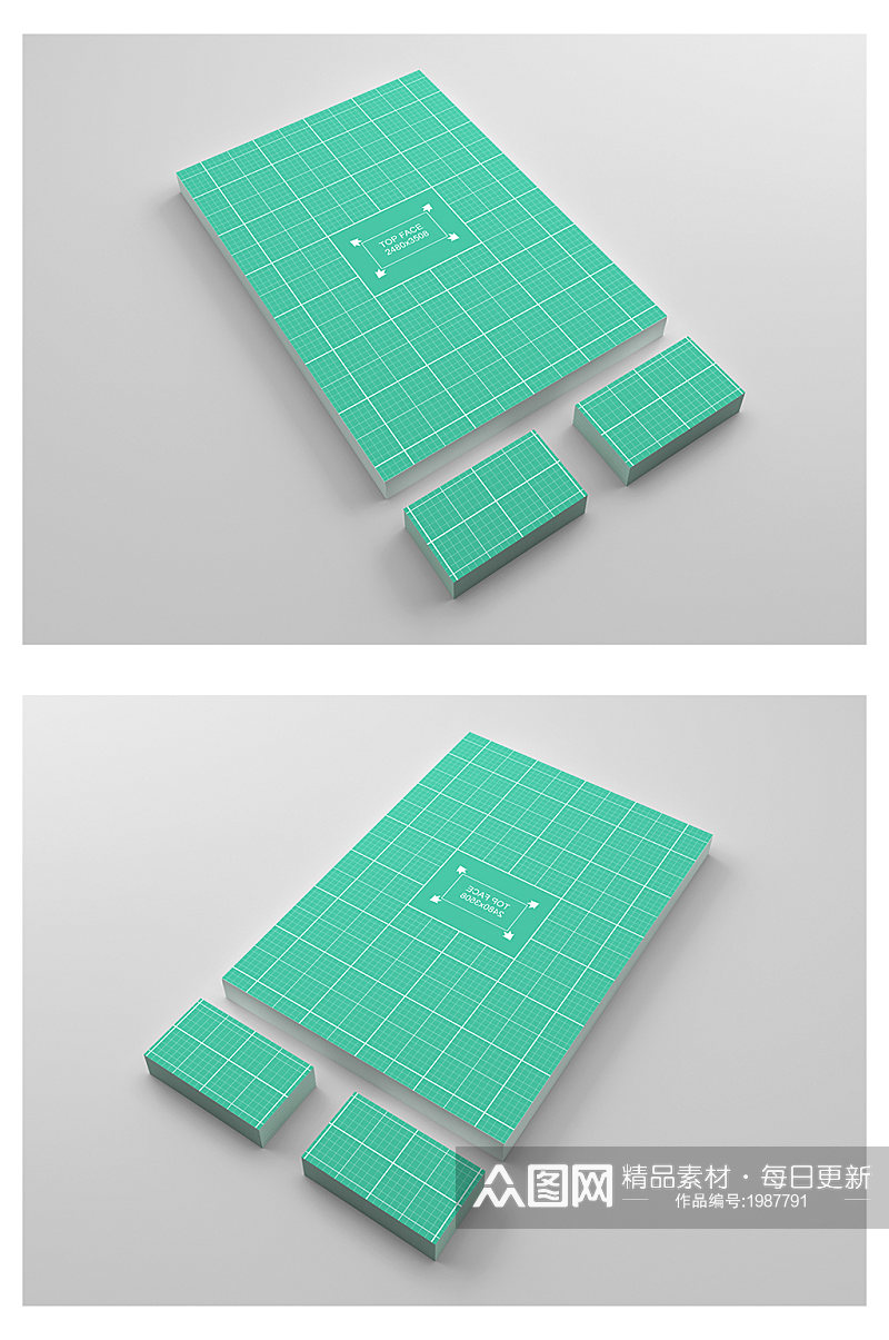 文件名片效果图样机素材