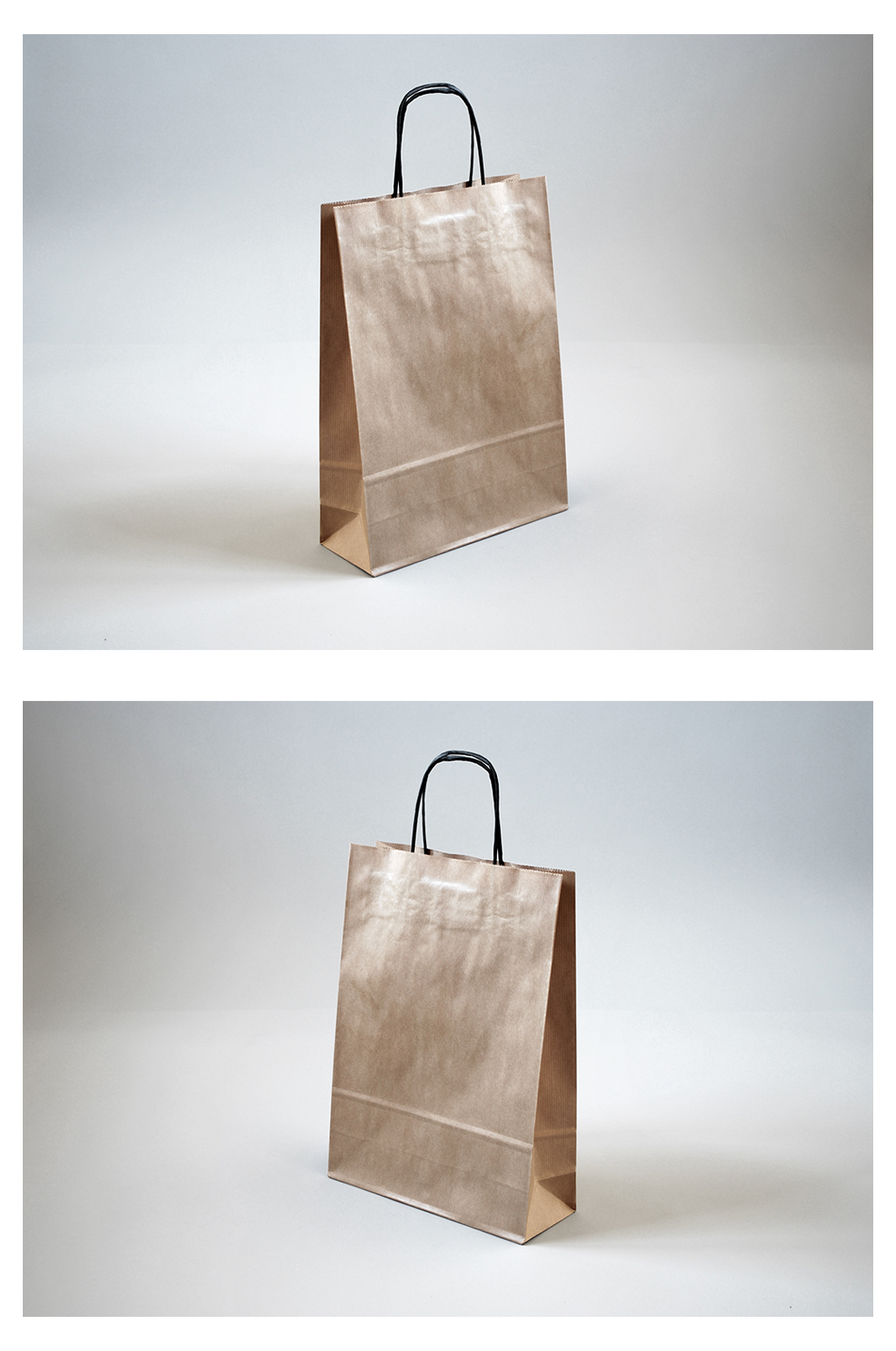 牛皮纸手提袋效果图样机