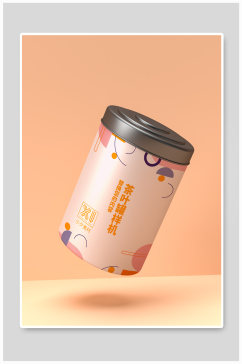 茶叶茶具包装效果vi智能贴图展示样机