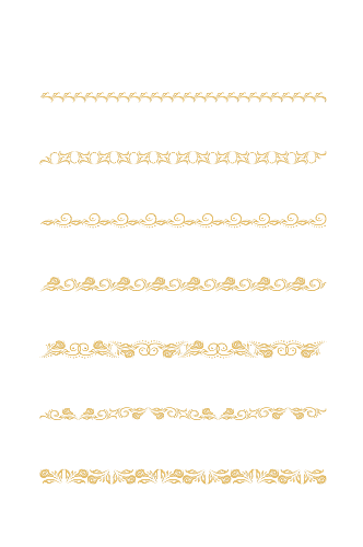 金色花纹边框装饰矢量图金色波浪纹矢量图