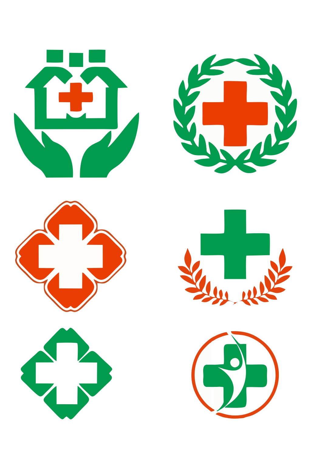 医院logo设计大全素材图片