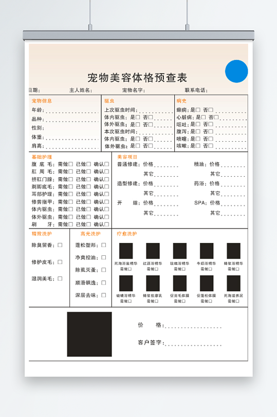 宠物宣传页高档设计模板CDR分层-众图网