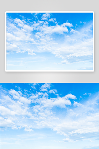 蓝色天空摄影图背景