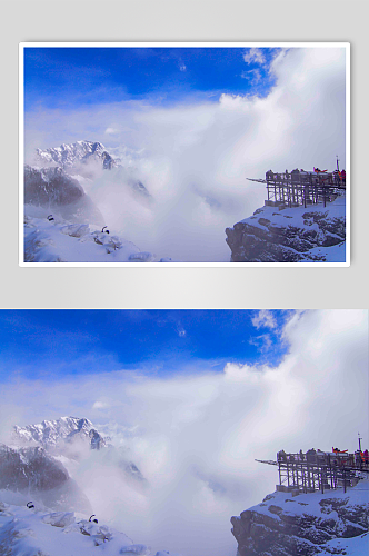 丽江玉龙雪山观景平台